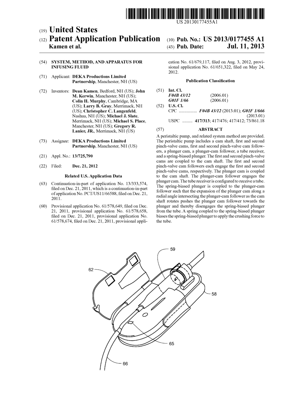 System, Method, and Apparatus for Infusing Fluid - diagram, schematic, and image 01