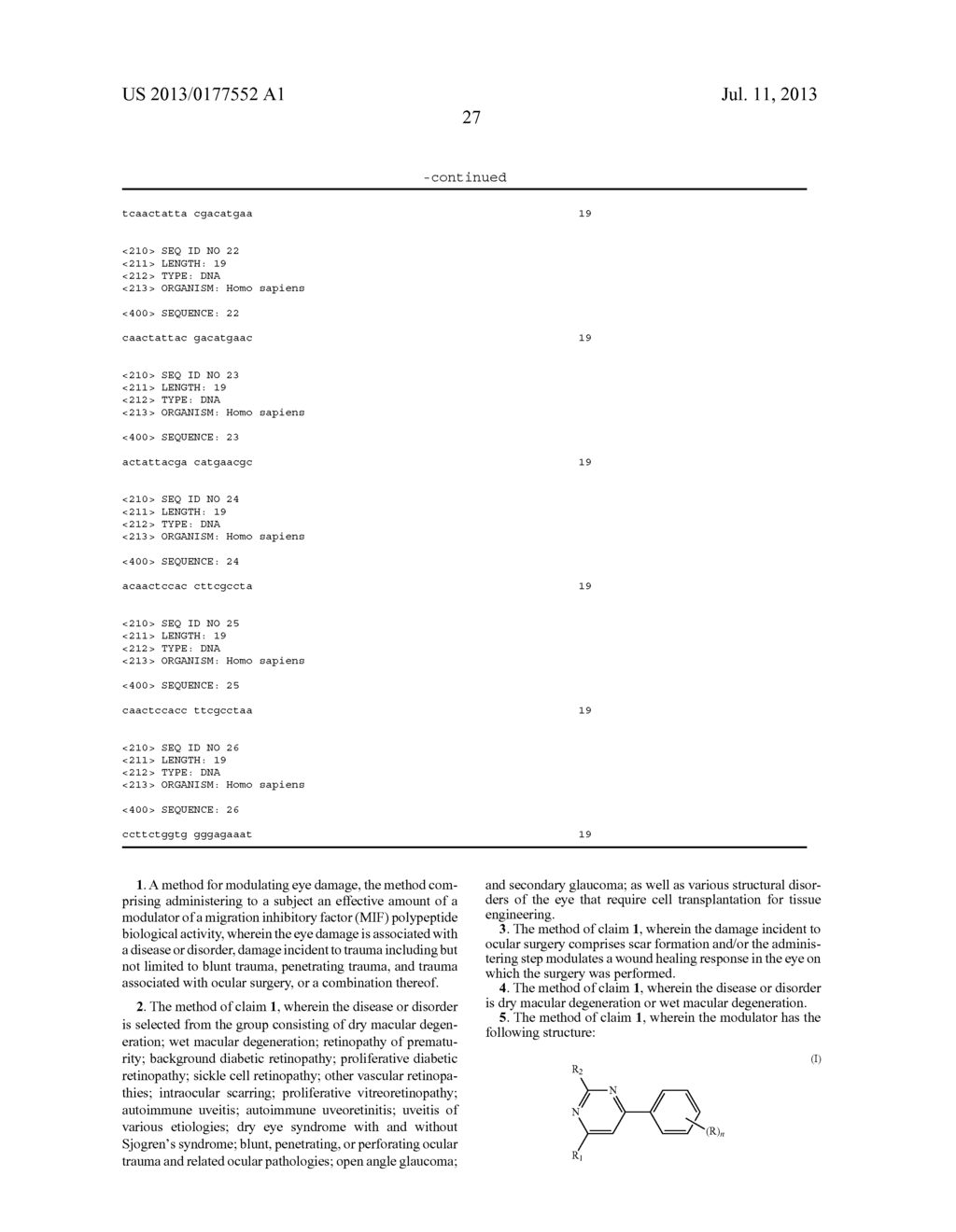 METHODS AND COMPOSITIONS FOR MODULATING OCULAR DAMAGE - diagram, schematic, and image 45