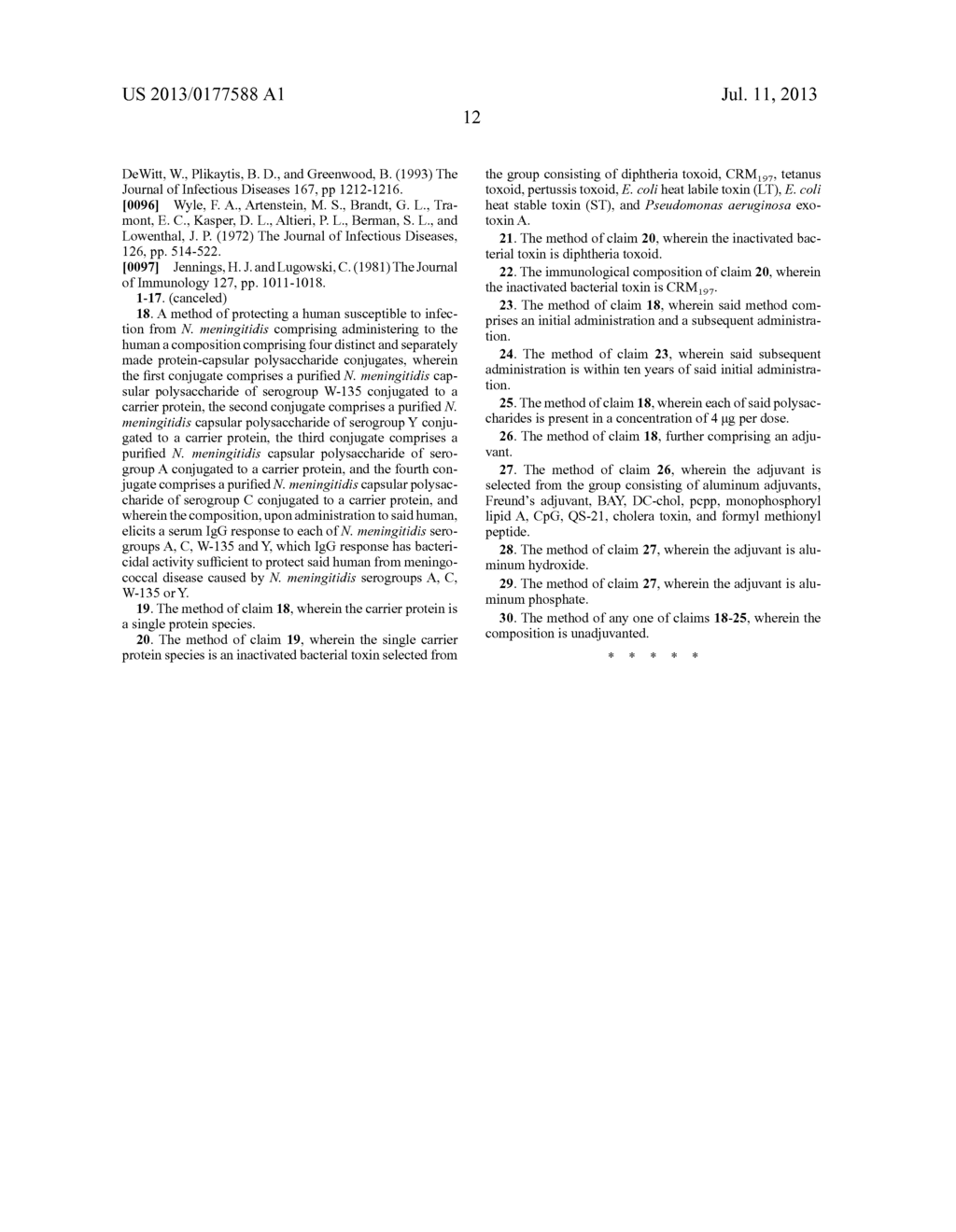 Multivalent Meningococcal Polysaccharide-Protein Conjugate Vaccine - diagram, schematic, and image 13