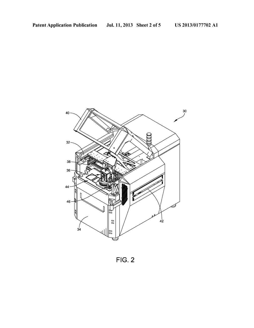 MATERIAL DEPOSITION SYSTEM AND METHOD FOR DEPOSITING MATERIALS ON A     SUBSTRATE - diagram, schematic, and image 03