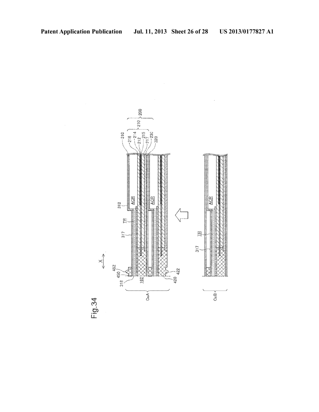 SEPARATOR FOR FUEL CELL, FUEL CELL AND METHOD OF MANUFACTURING FUEL CELL - diagram, schematic, and image 27