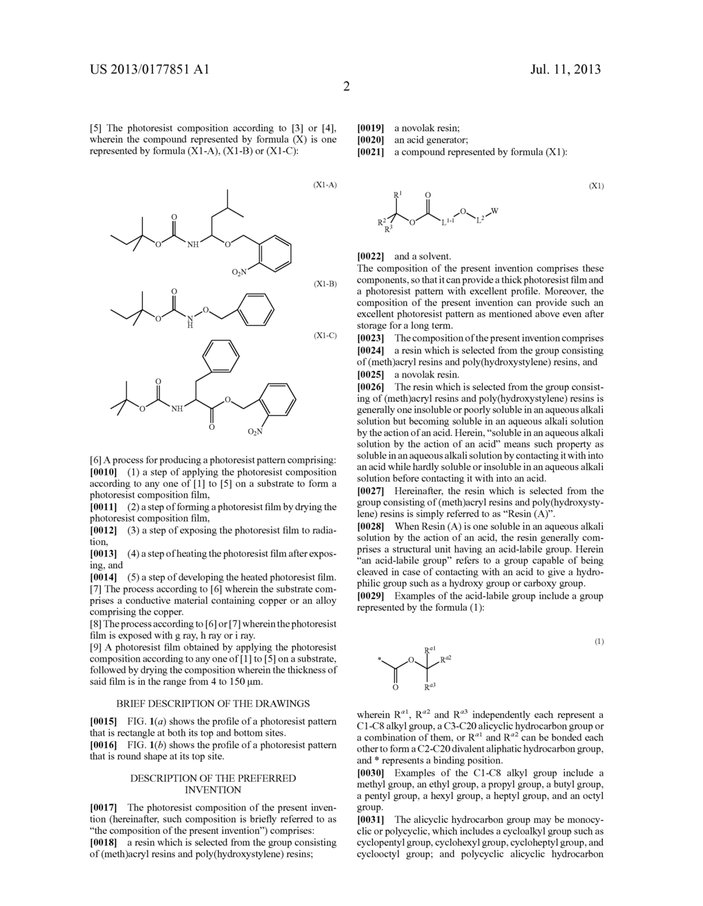 PHOTORESIST COMPOSITION - diagram, schematic, and image 04