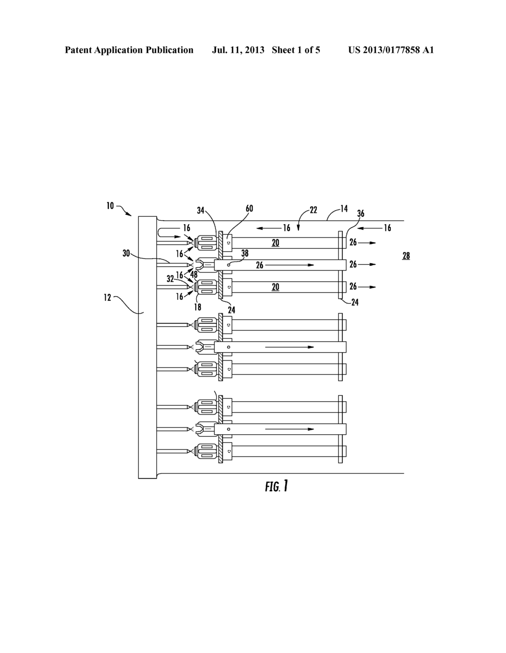 COMBUSTOR AND METHOD FOR DISTRIBUTING FUEL IN THE COMBUSTOR - diagram, schematic, and image 02