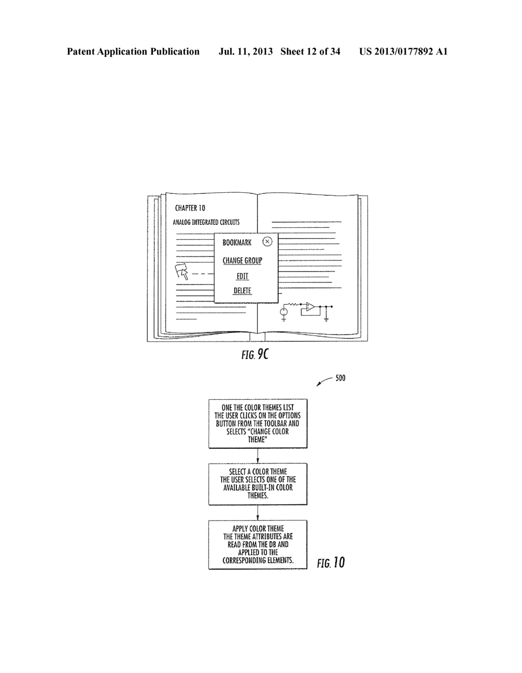 COMPUTING DEVICE PROVIDING ELECTRONIC BOOK DATA HAVING SELECTABLE CONTENT     LAYERS WITH DIFFERENT DIFFICULTLY LEVELS AND RELATED METHODS - diagram, schematic, and image 13