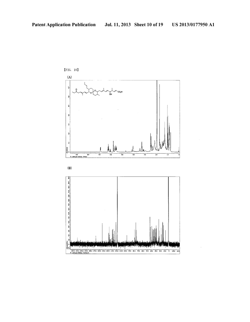 PROCESS FOR PRODUCING REVEROMYCIN A OR A SYNTHETIC INTERMEDIATE THEREOF,     PROCESS FOR PRODUCING COMPOUNDS CONTAINING A SPIROKETAL RING AND NOVEL     ANTINEOPLASTICS, FUNGICIDES AND THERAPEUTIC AGENTS FOR BONE DISORDERS - diagram, schematic, and image 11