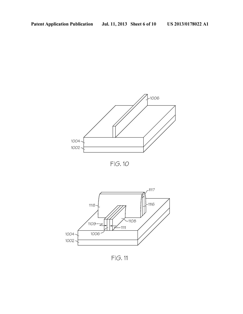 METHOD FOR FABRICATING TRANSISTOR WITH RECESSED CHANNEL AND RAISED     SOURCE/DRAIN - diagram, schematic, and image 07