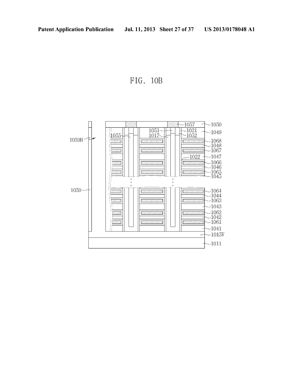 METHOD OF FABRICATING SEMICONDUCTOR DEVICE HAVING BURIED WIRING AND     RELATED DEVICE - diagram, schematic, and image 28