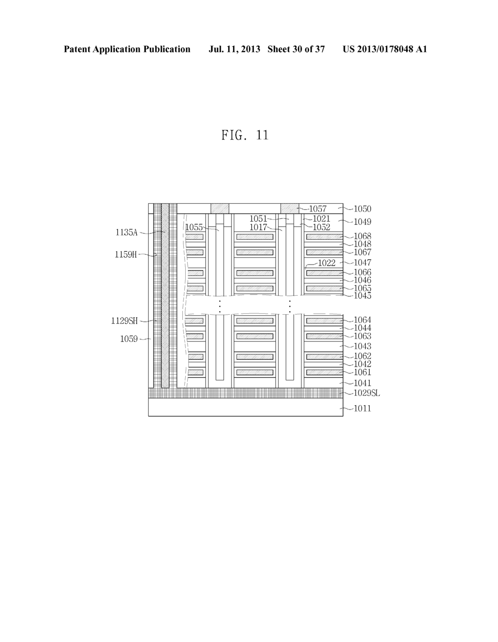 METHOD OF FABRICATING SEMICONDUCTOR DEVICE HAVING BURIED WIRING AND     RELATED DEVICE - diagram, schematic, and image 31