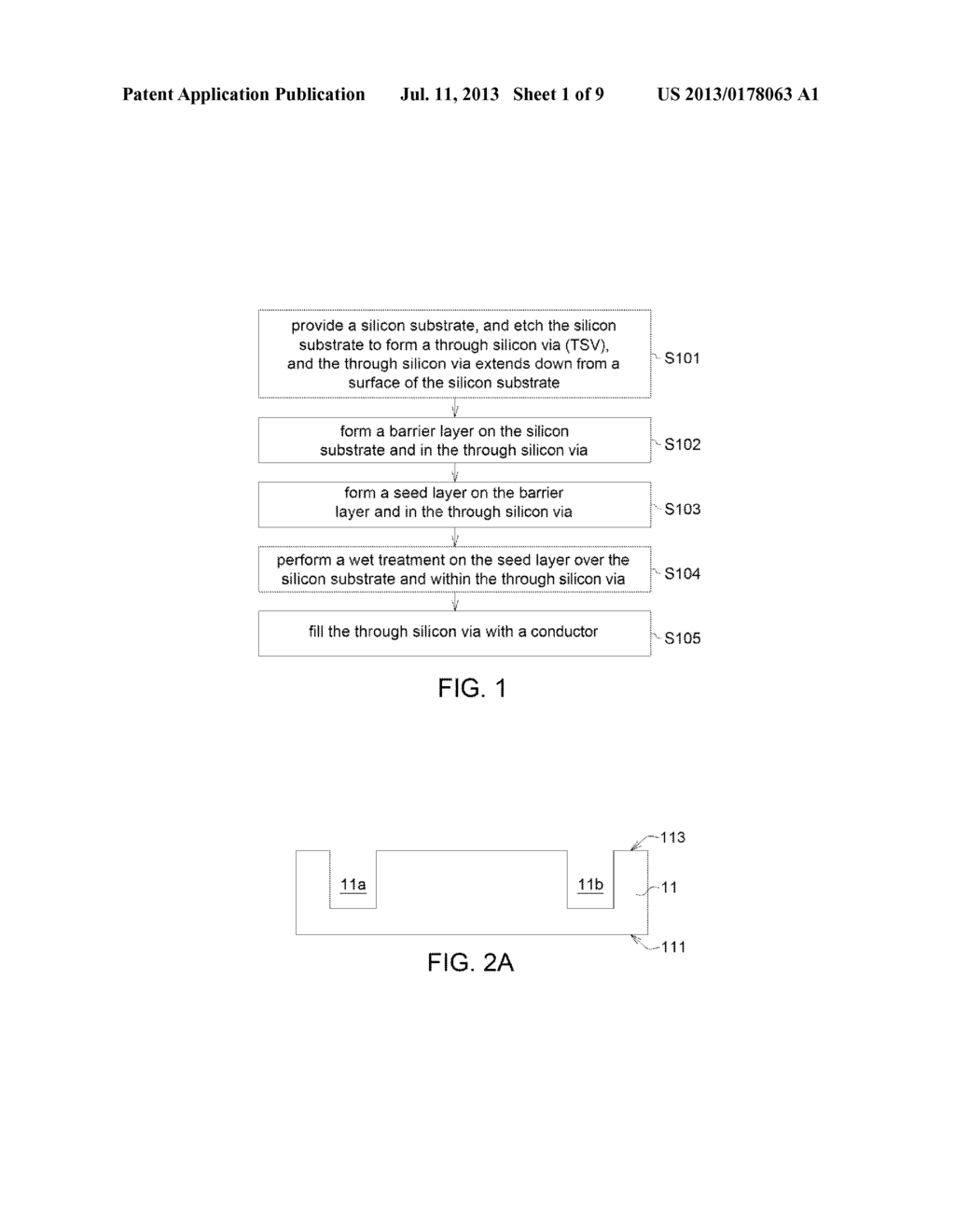 METHOD OF MANUFACTURING SEMICONDUCTOR DEVICE HAVING SILICON THROUGH VIA - diagram, schematic, and image 02