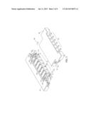 COMBINATION OF THIN TYPE BATTERY AND CIRCUIT BOARD diagram and image