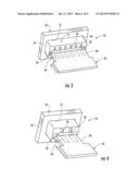 Through-Board Card Edge Connector and Component Assembly diagram and image