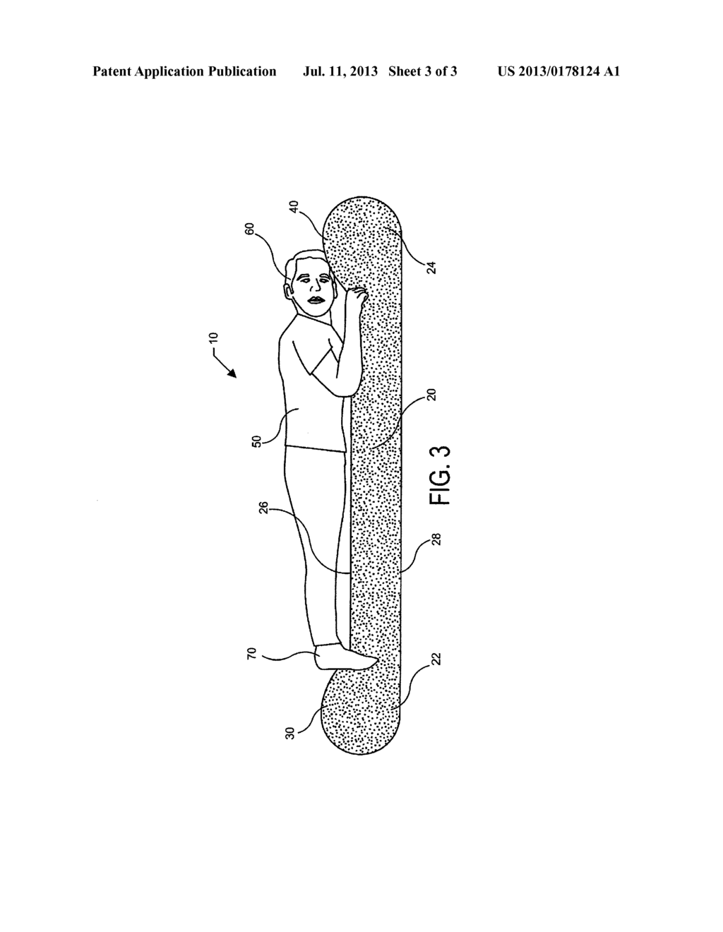 DOUBLE PILLOW FLOTATION DEVICE AND METHOD OF USE THEREOF - diagram, schematic, and image 04