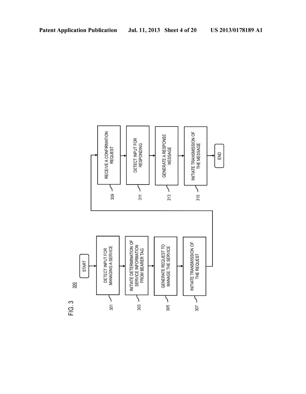 METHOD AND APPARATUS FOR MANAGING SERVICES USING BEARER TAGS - diagram, schematic, and image 05