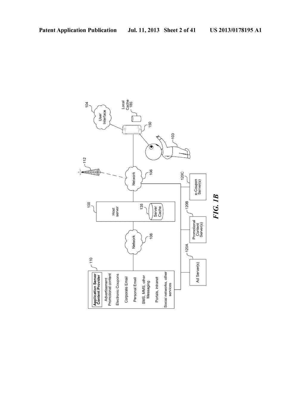 DETECTION AND MANAGEMENT OF USER INTERACTIONS WITH FOREGROUND APPLICATIONS     ON A MOBILE DEVICE IN DISTRIBUTED CACHING - diagram, schematic, and image 03