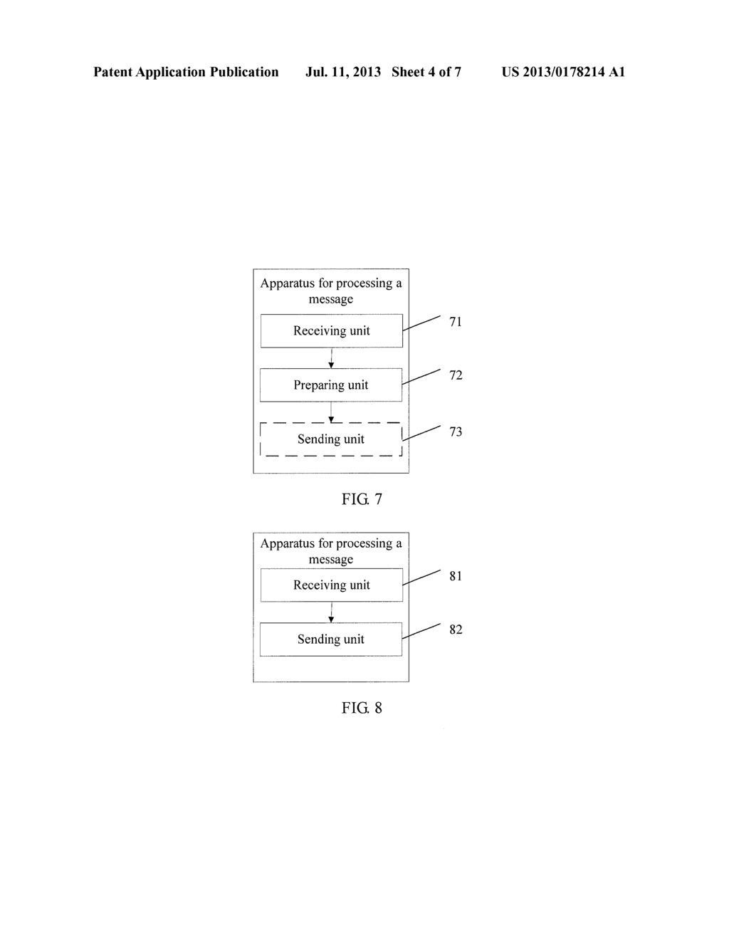 METHOD, APPARATUS, AND SYSTEM FOR PROCESSING MESSAGE - diagram, schematic, and image 05