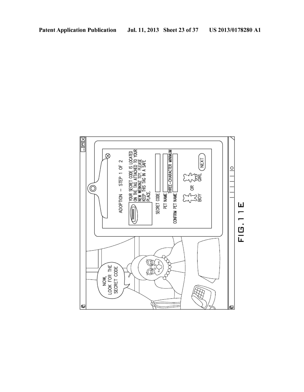 SYSTEM AND METHOD FOR TOY ADOPTION AND MARKETING - diagram, schematic, and image 24