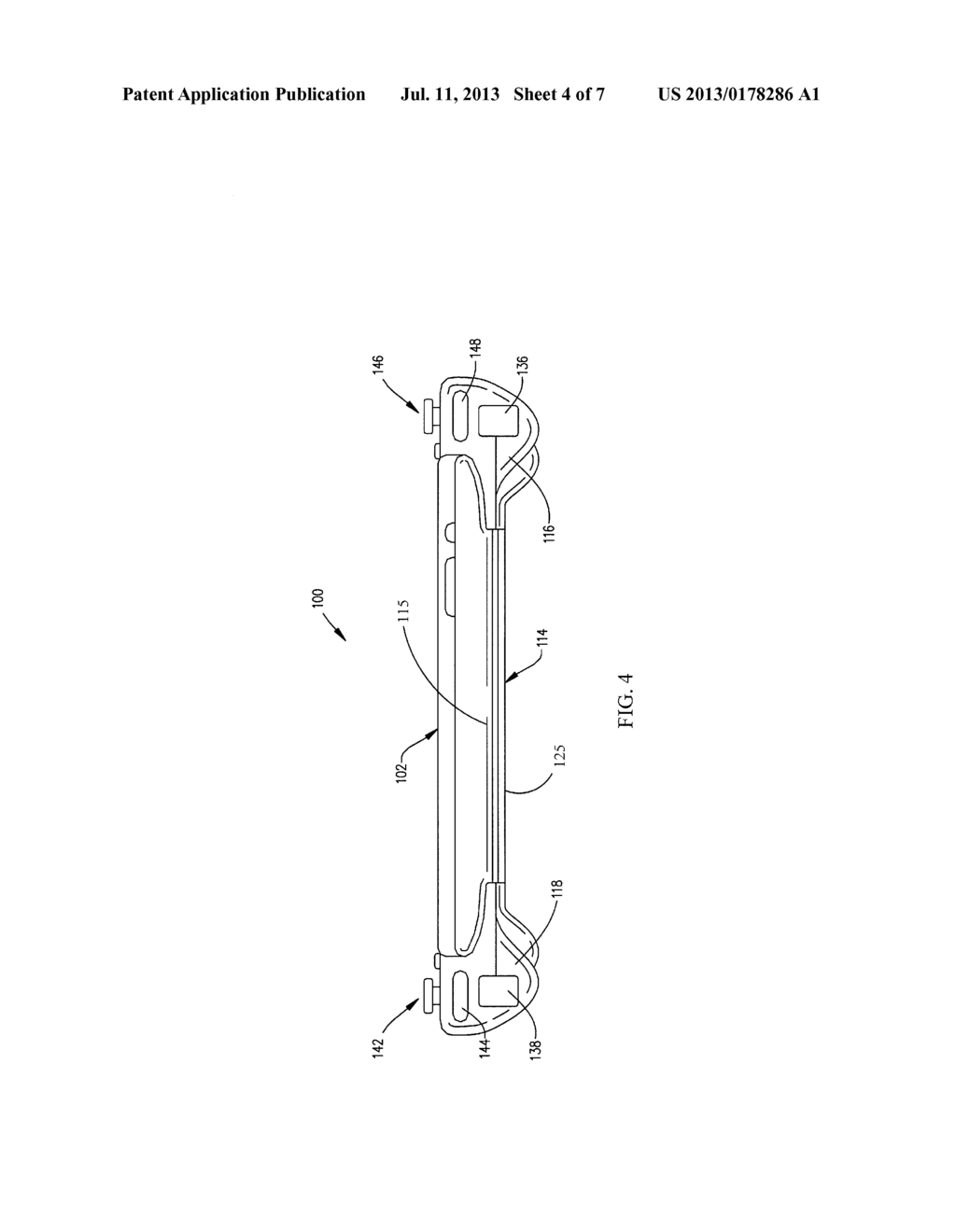 TABLET COMPUTER WITH GRIP RAIL AND GAME CONTROLLER - diagram, schematic, and image 05