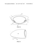 GOLF CLUB HEAD WITH SEPARABLE COMPONENT diagram and image