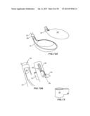 GOLF CLUB HEAD WITH SEPARABLE COMPONENT diagram and image