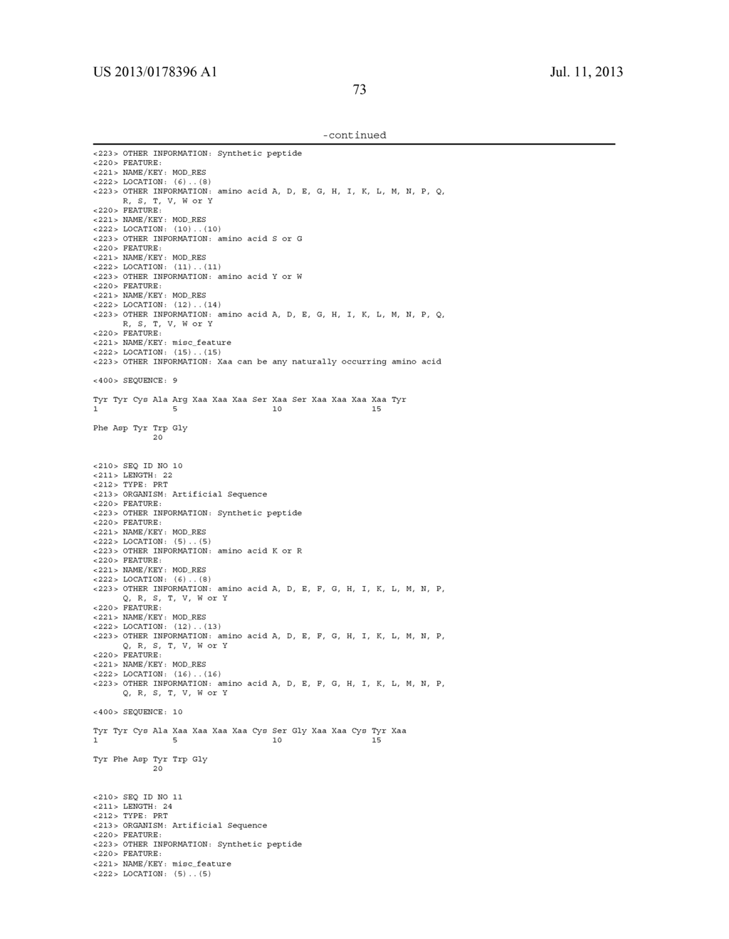 FOCUSED LIBRARIES OF GENETIC PACKAGES - diagram, schematic, and image 74