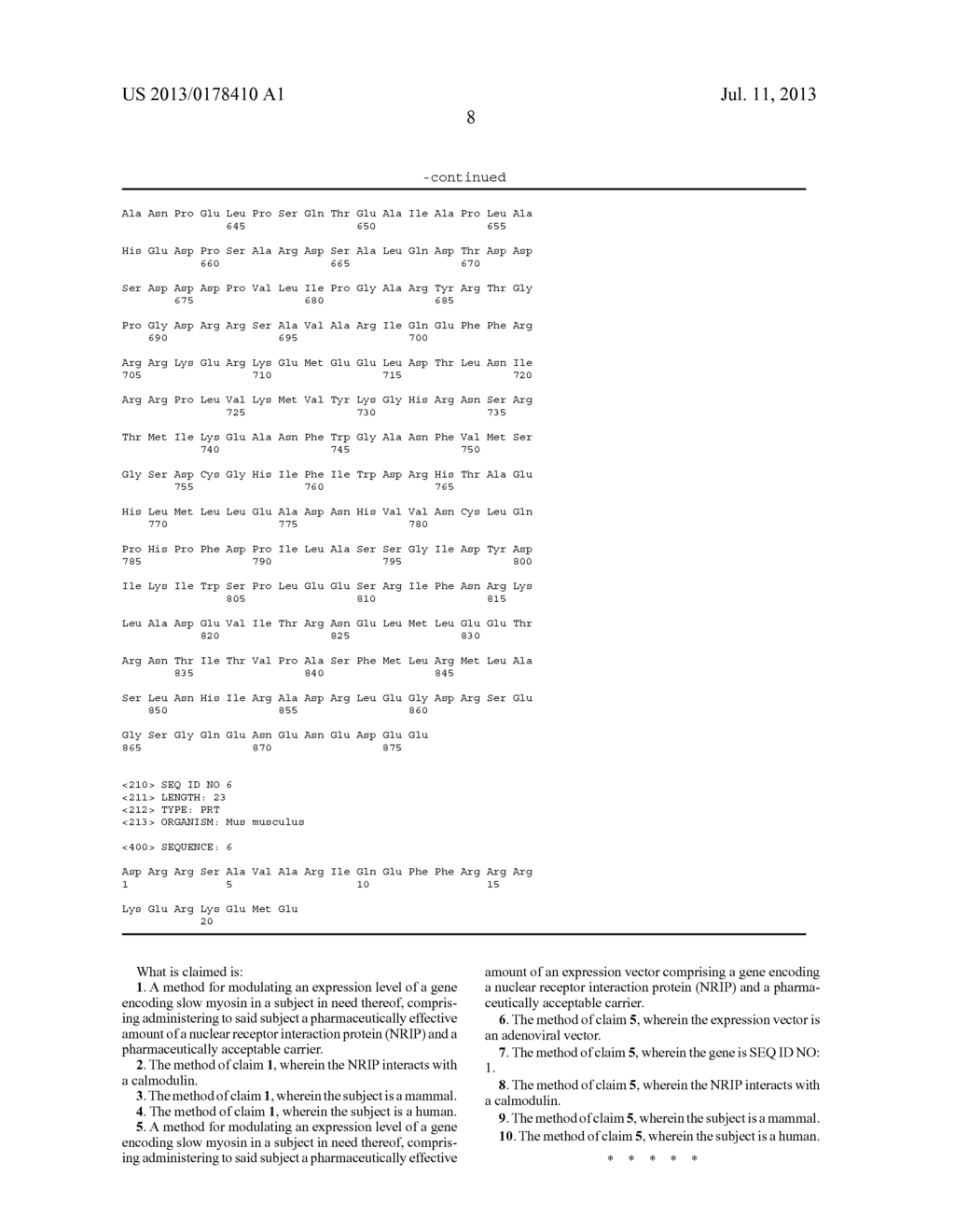 METHODS FOR MODULATING SLOW MYOSIN - diagram, schematic, and image 18