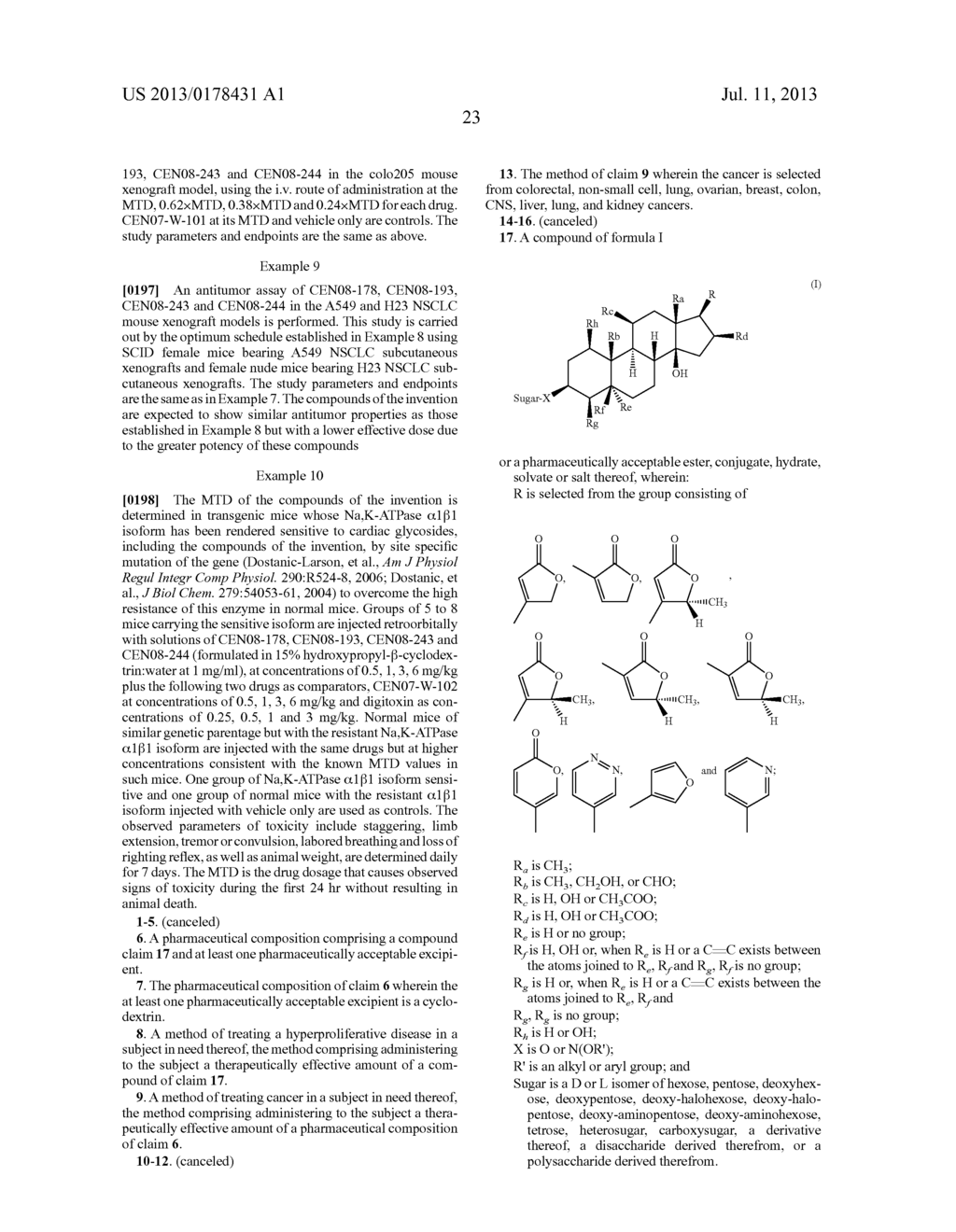 GLYCOSIDE COMPOUNDS AND PHARMACEUTICAL COMPOSITIONS THEREOF - diagram, schematic, and image 28