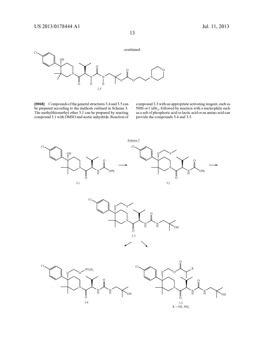 PRODRUGS OF A PIPERIDINYL DERIVATIVE AS MODULATORS OF CHEMOKINE RECEPTOR     ACTIVITY - diagram, schematic, and image 14