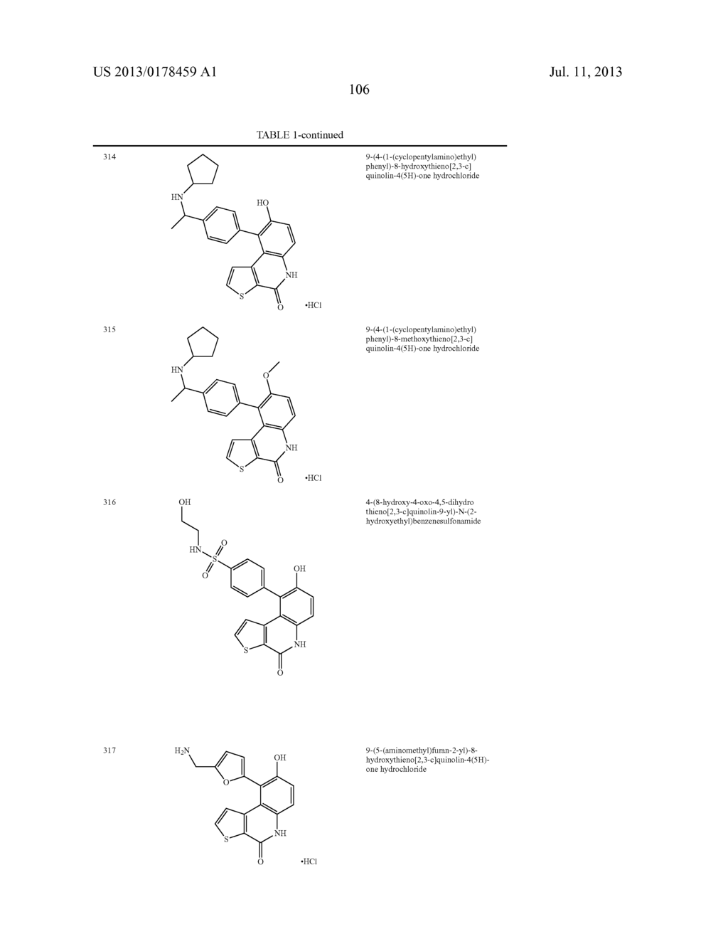 TRICYCLIC COMPOUNDS AND PBK INHIBITORS CONTAINING THE SAME - diagram, schematic, and image 107