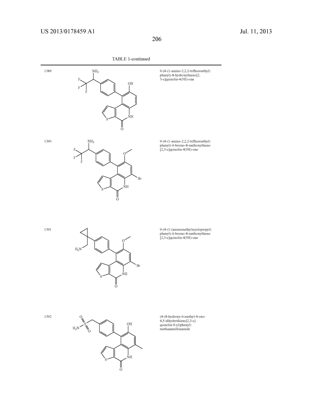 TRICYCLIC COMPOUNDS AND PBK INHIBITORS CONTAINING THE SAME - diagram, schematic, and image 207