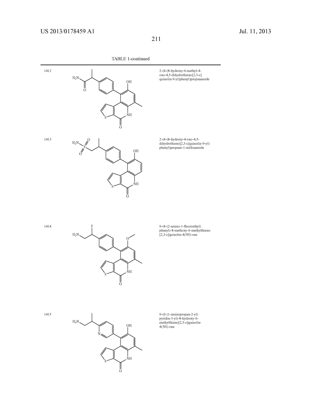 TRICYCLIC COMPOUNDS AND PBK INHIBITORS CONTAINING THE SAME - diagram, schematic, and image 212