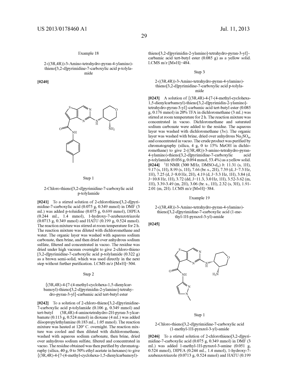 THIENOPYRIMIDINE COMPOUNDS - diagram, schematic, and image 30