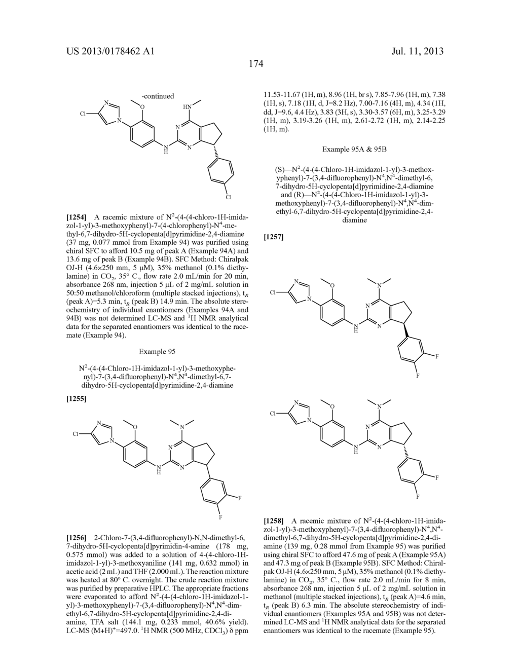 COMPOUNDS FOR THE REDUCTION OF BETA-AMYLOID PRODUCTION - diagram, schematic, and image 175