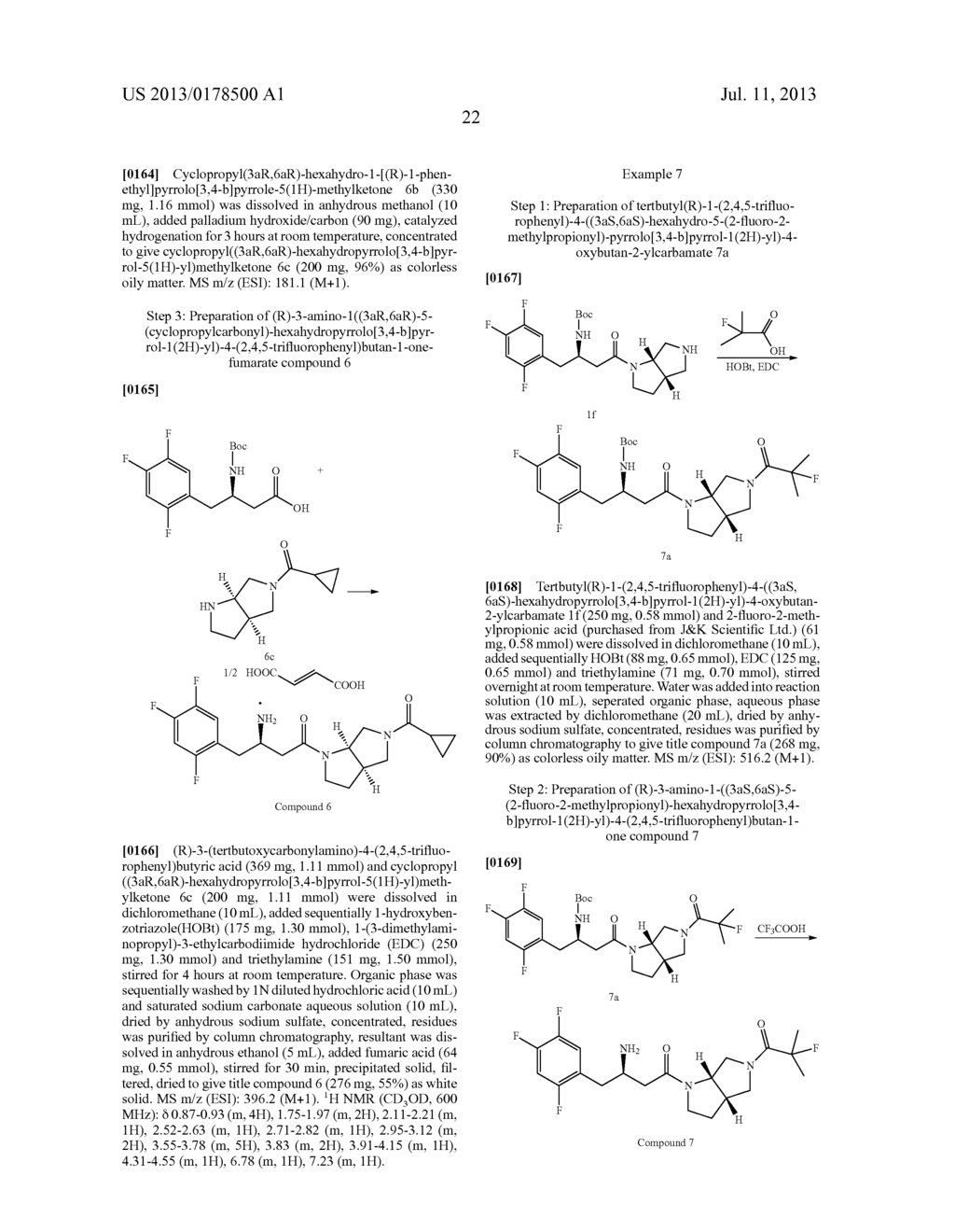 HEXAHYDROPYRROLO[3,4-b]PYRROLE DERIVATIVES, PREPARATION METHODS AND     PHARMACEUTICAL USES THEREOF - diagram, schematic, and image 23