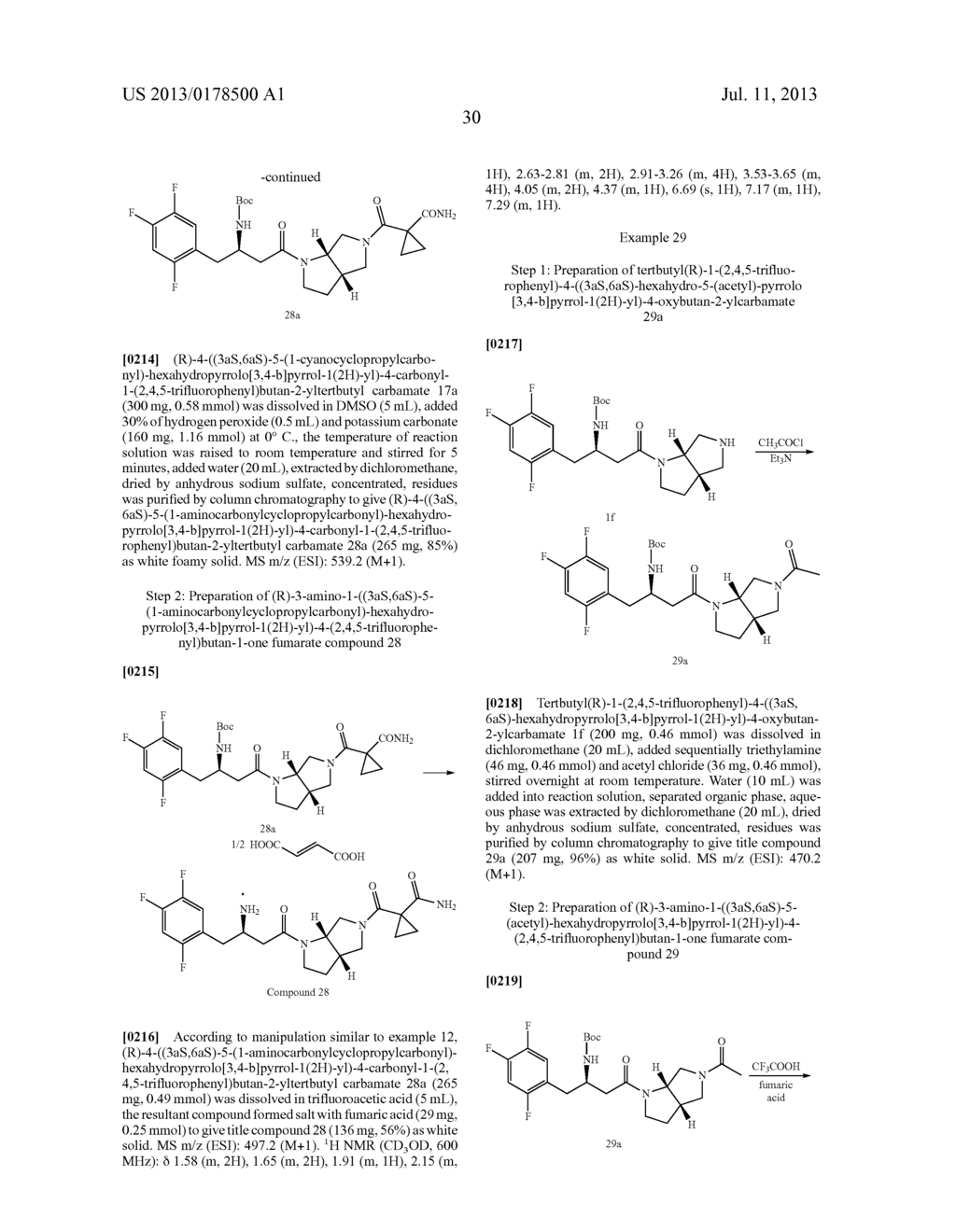 HEXAHYDROPYRROLO[3,4-b]PYRROLE DERIVATIVES, PREPARATION METHODS AND     PHARMACEUTICAL USES THEREOF - diagram, schematic, and image 31