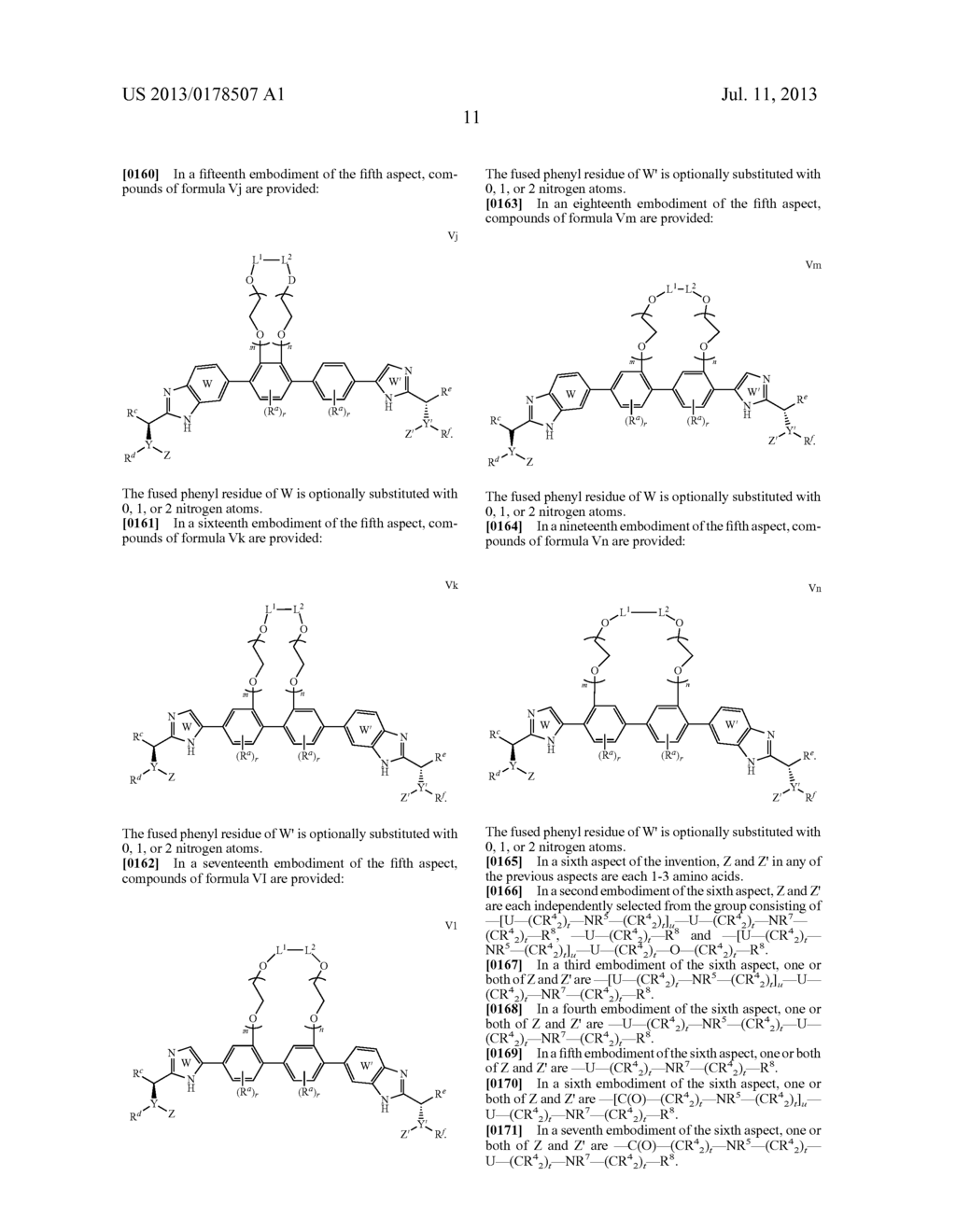 SUBSTITUTED BICYCLIC HCV INHIBITORS - diagram, schematic, and image 12