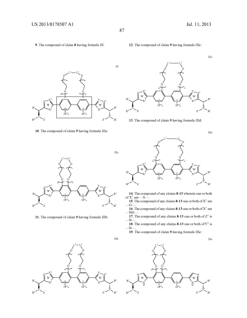 SUBSTITUTED BICYCLIC HCV INHIBITORS - diagram, schematic, and image 88