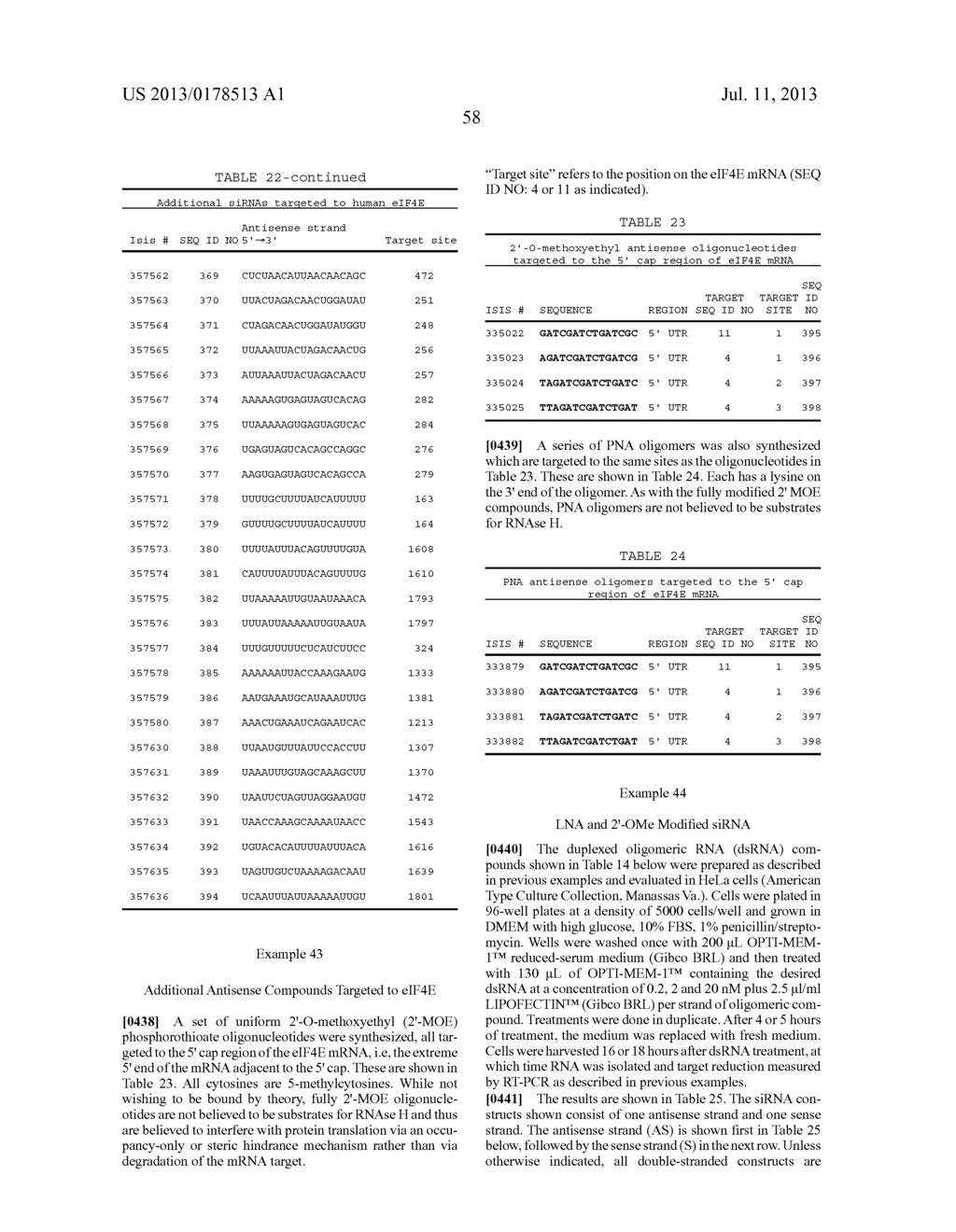 MODULATION OF EIF4E EXPRESSION - diagram, schematic, and image 59