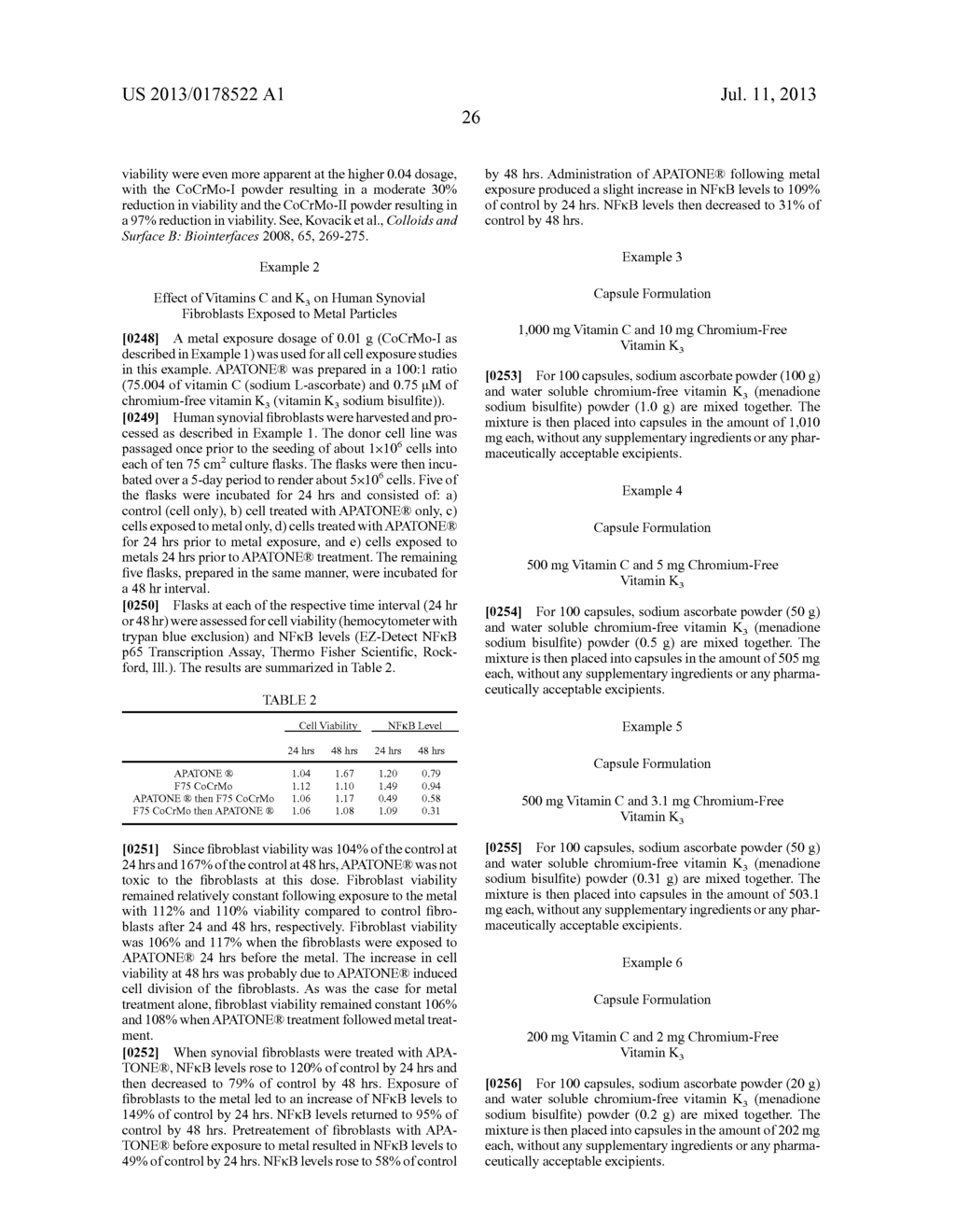 VITAMIN C AND CHROMIUM-FREE VITAMIN K, AND COMPOSITIONS THEREOF FOR     TREATING AN NFKB-MEDIATED CONDITION OR DISEASE - diagram, schematic, and image 28