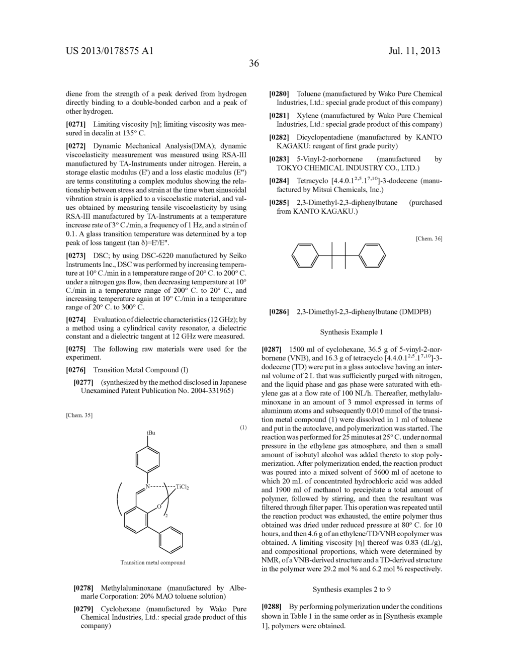 CYCLIC OLEFIN COPOLYMER AND CROSSLINKED POLYMER THEREOF - diagram, schematic, and image 37