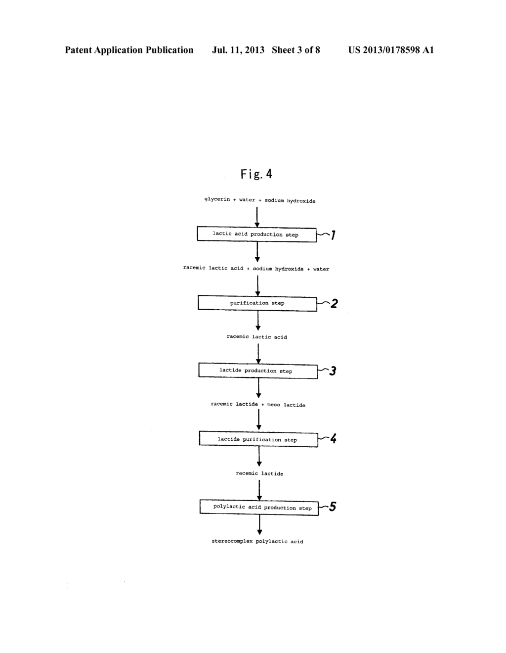METHOD FOR PRODUCING POLYLACTIC ACID - diagram, schematic, and image 04