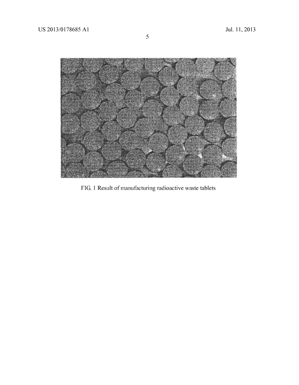 APPARATUS AND METHOD FOR THE GRANULATION OF RADIOACTIVE WASTE, AND     VITRIFICATION METHOD THEREOF - diagram, schematic, and image 13