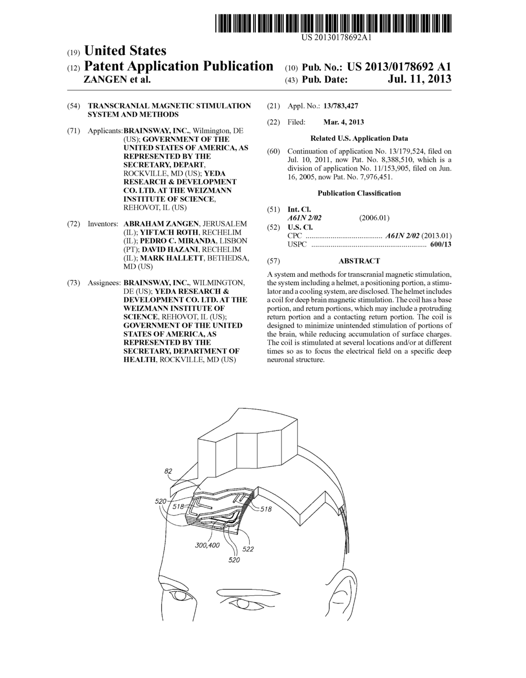 TRANSCRANIAL MAGNETIC STIMULATION SYSTEM AND METHODS - diagram, schematic, and image 01