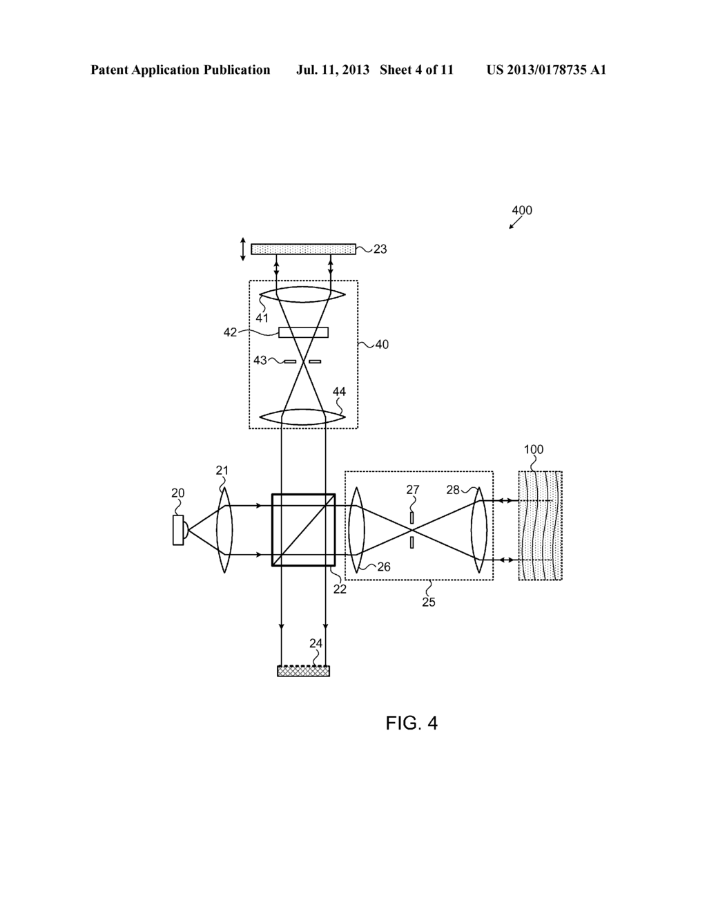 SYSTEM AND METHOD FOR ACQUIRING IMAGES FROM WITHIN A TISSUE - diagram, schematic, and image 05