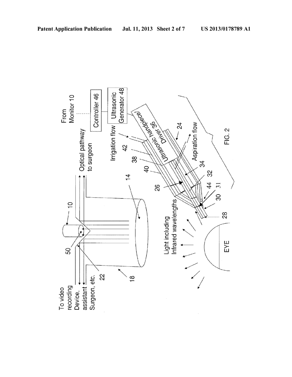 Monitoring Thermal Conditions To Vary Operation of an Ultrasonic Needle     Tip of a Surgical Instrument - diagram, schematic, and image 03