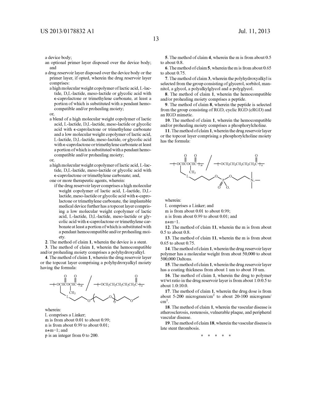 DRUG ELUTING IMPLANTABLE MEDICAL DEVICE WITH HEMOCOMPATIBLE AND/OR     PROHEALING TOPCOAT - diagram, schematic, and image 14