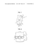 MINIMALLY INVASIVE INTERVERTEBRAL STAPLE DISTRACTION DEVICES diagram and image