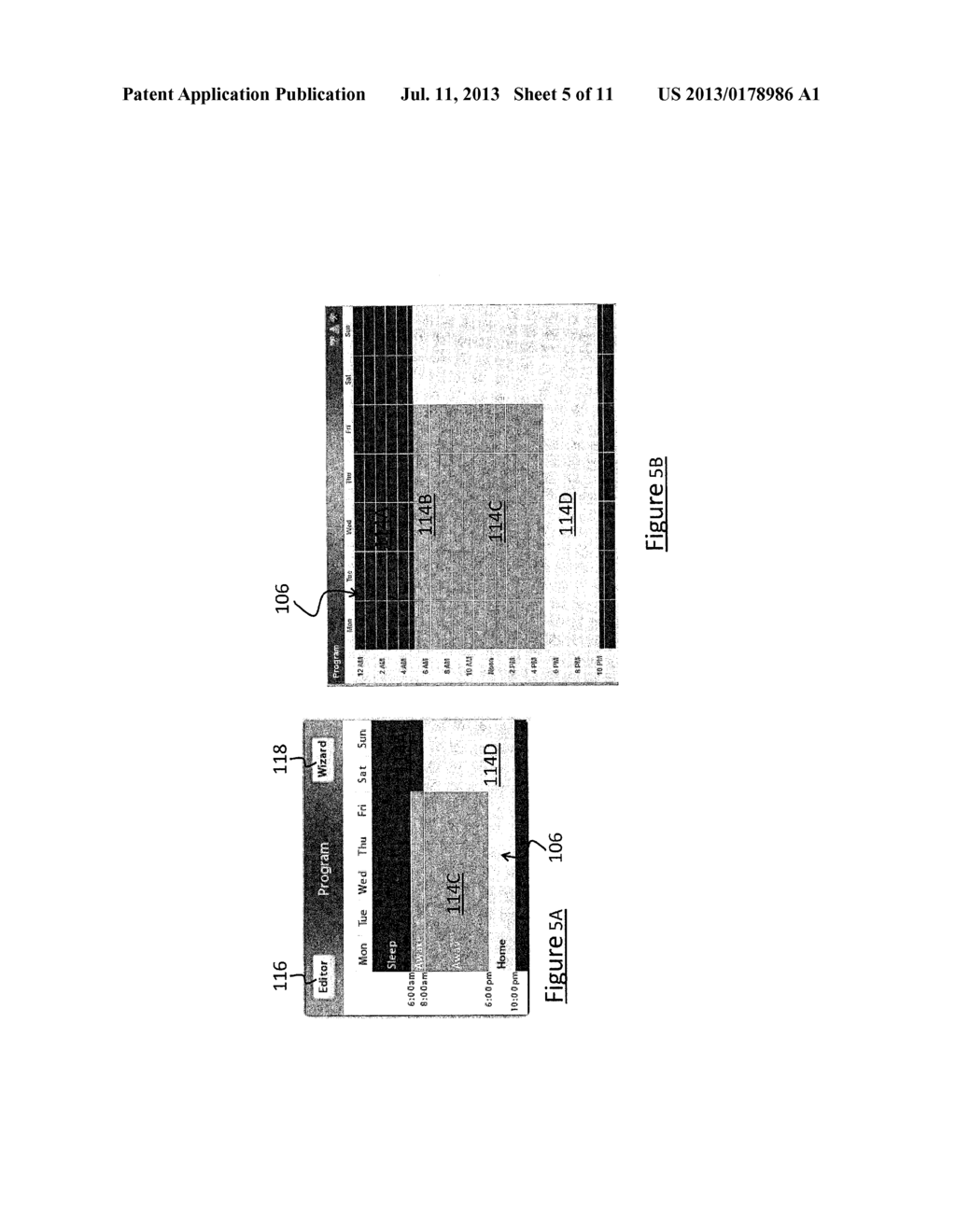 HVAC CONTROLLER WITH DEVICE SCHEDULING PROGRAM - diagram, schematic, and image 06