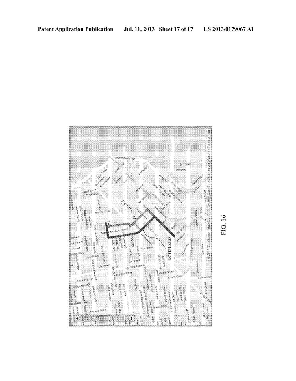 Method, System and Computer Program Product for Optimizing Route Planning     Digital Maps - diagram, schematic, and image 18