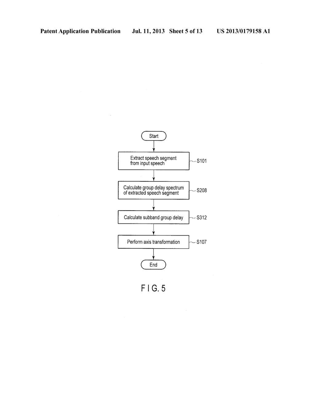 Speech Feature Extraction Apparatus and Speech Feature Extraction Method - diagram, schematic, and image 06