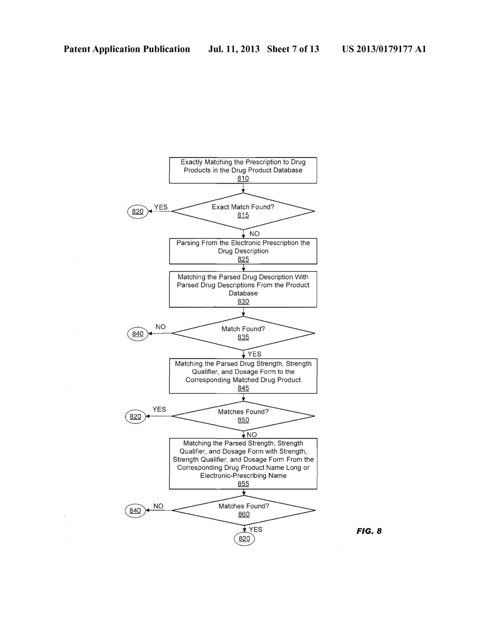 Method and Apparatus for Quality Control of Electronic Interactions     Between Pharmacies and Prescribers - diagram, schematic, and image 08